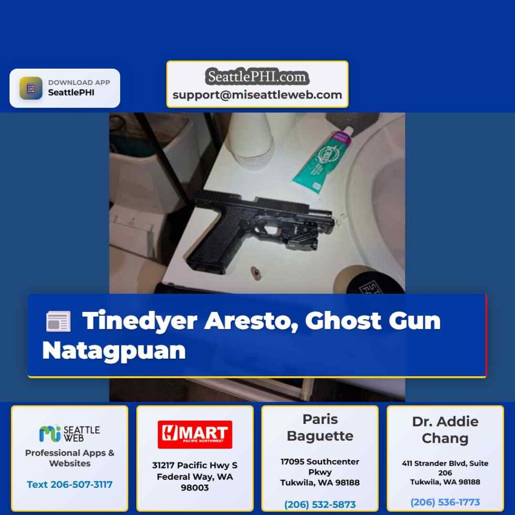 Tinedyer Aresto, Ghost Gun Natagpuan