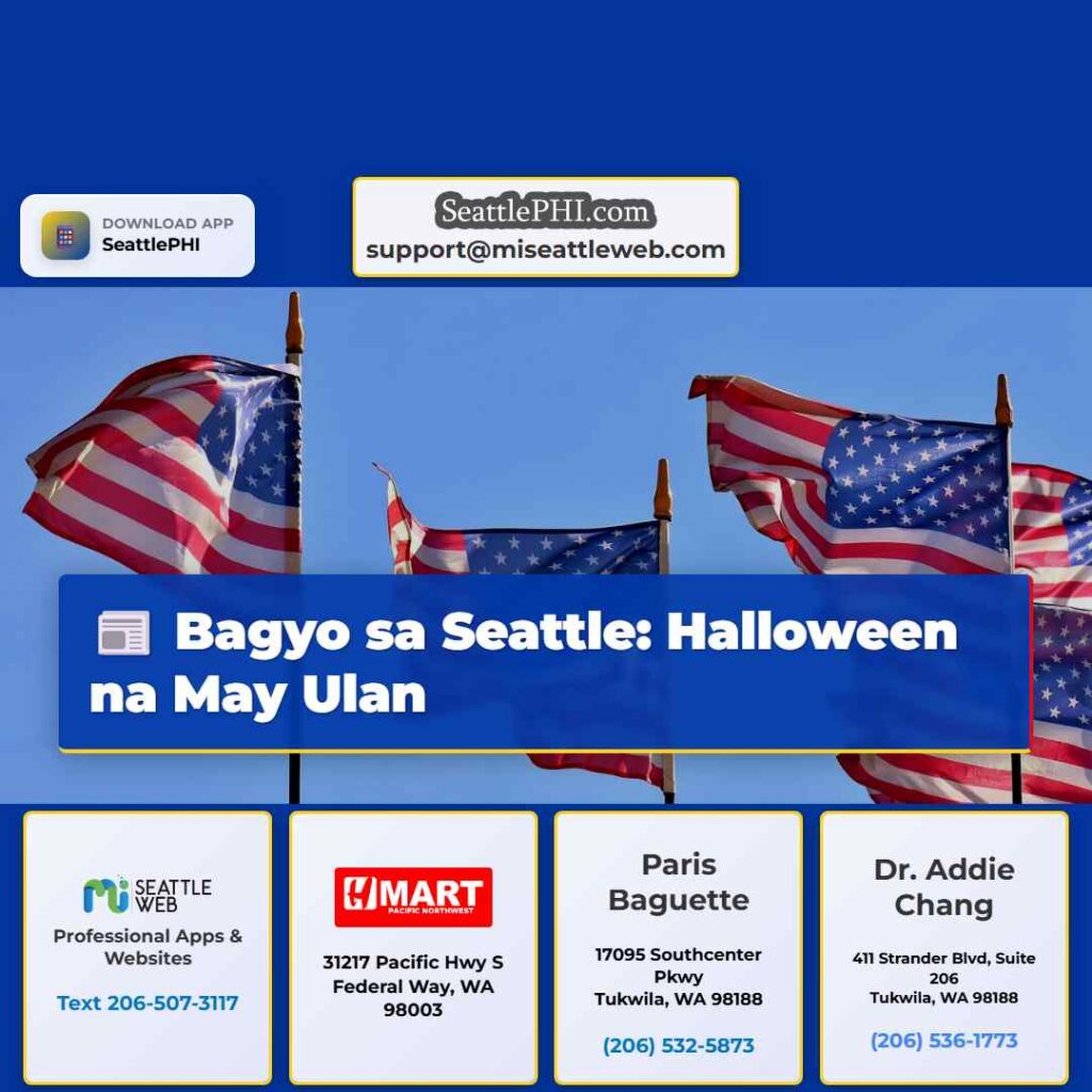 Bagyo sa Seattle: Halloween na May Ulan