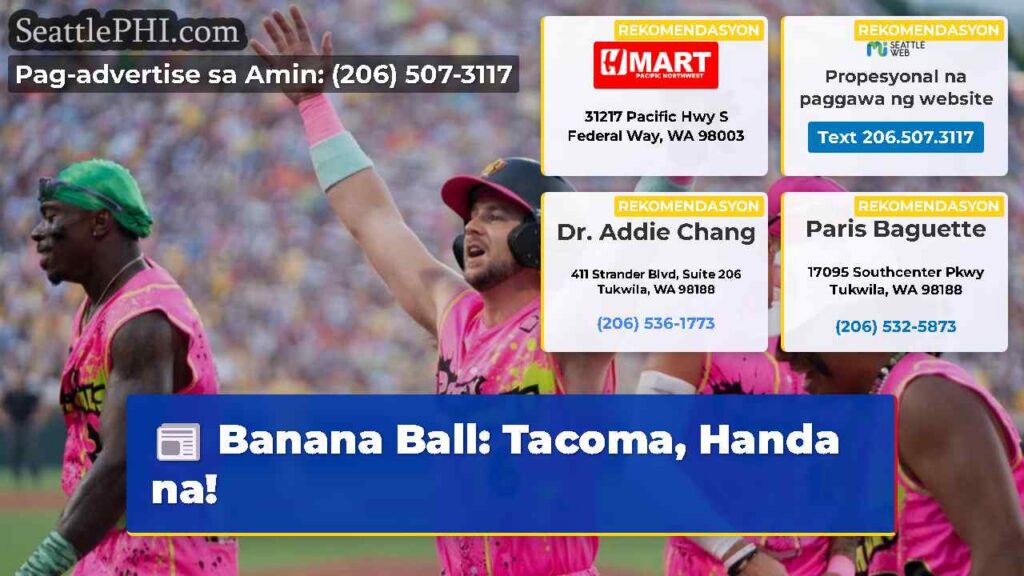 Banana Ball: Tacoma, Handa na!