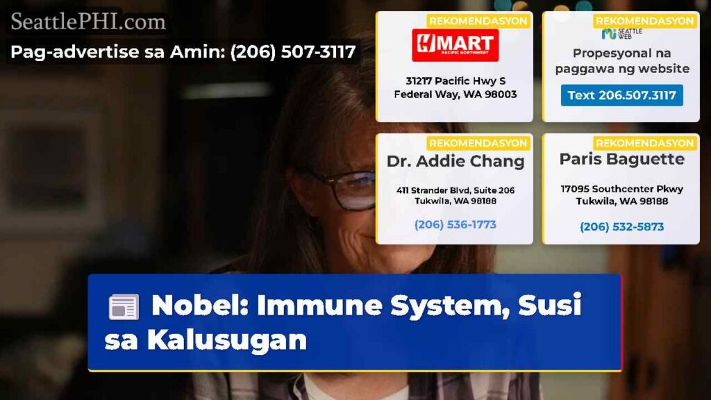 Nobel: Immune System, Susi sa Kalusugan