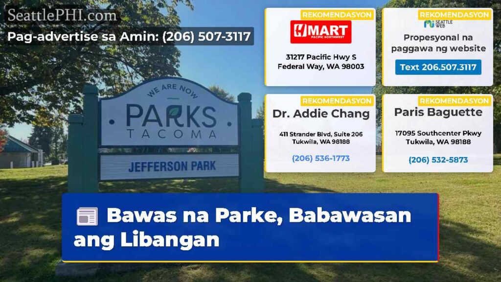 Bawas na Parke, Babawasan ang Libangan