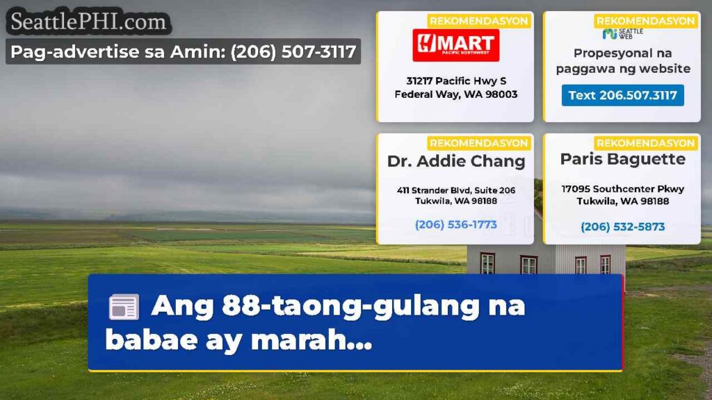Ang 88-taong-gulang na babae ay marah...