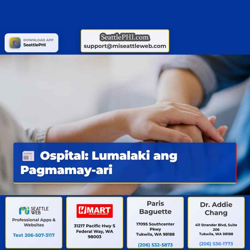 Ospital: Lumalaki ang Pagmamay-ari