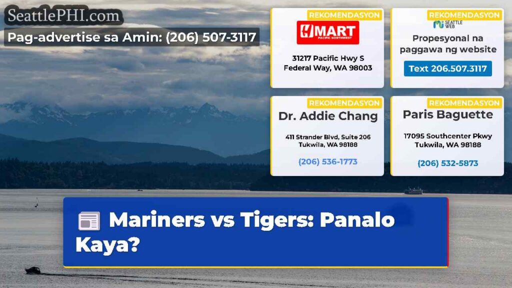 Mariners vs Tigers: Panalo Kaya?