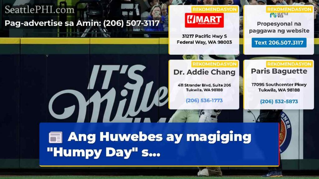 Ang Huwebes ay magiging "Humpy Day" s...