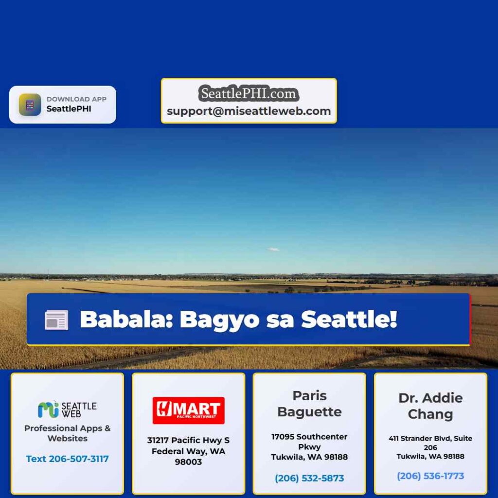 Babala: Bagyo sa Seattle!