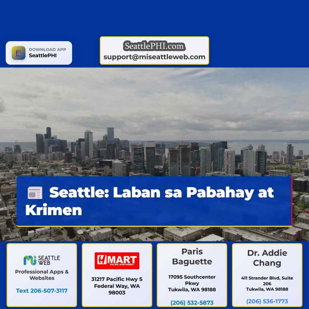 Seattle: Laban sa Pabahay at Krimen