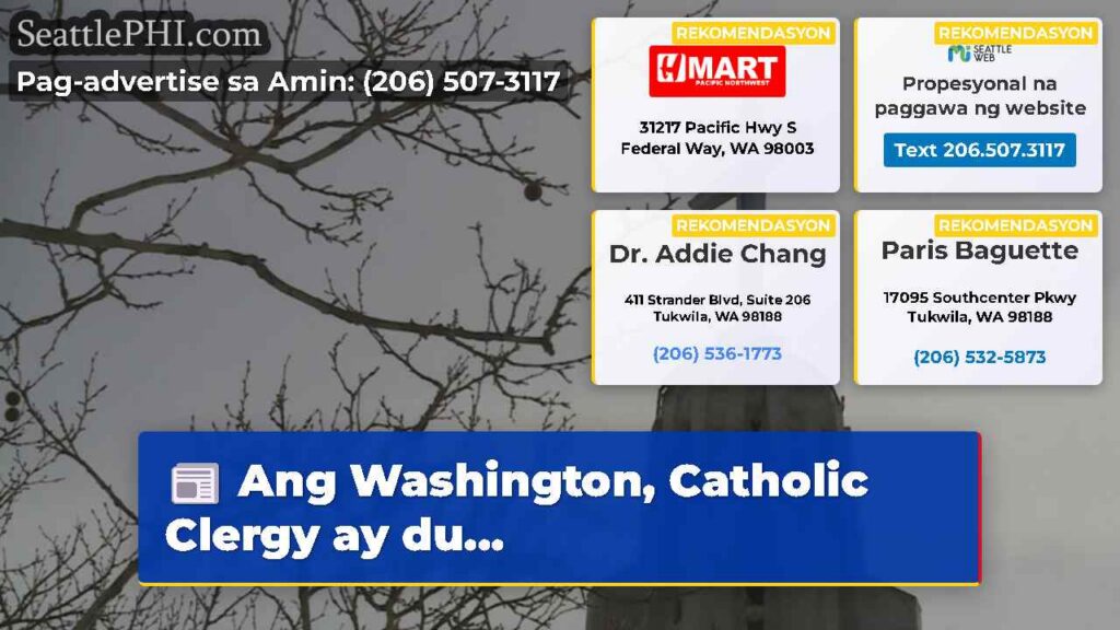 Ang Washington, Catholic Clergy ay du...