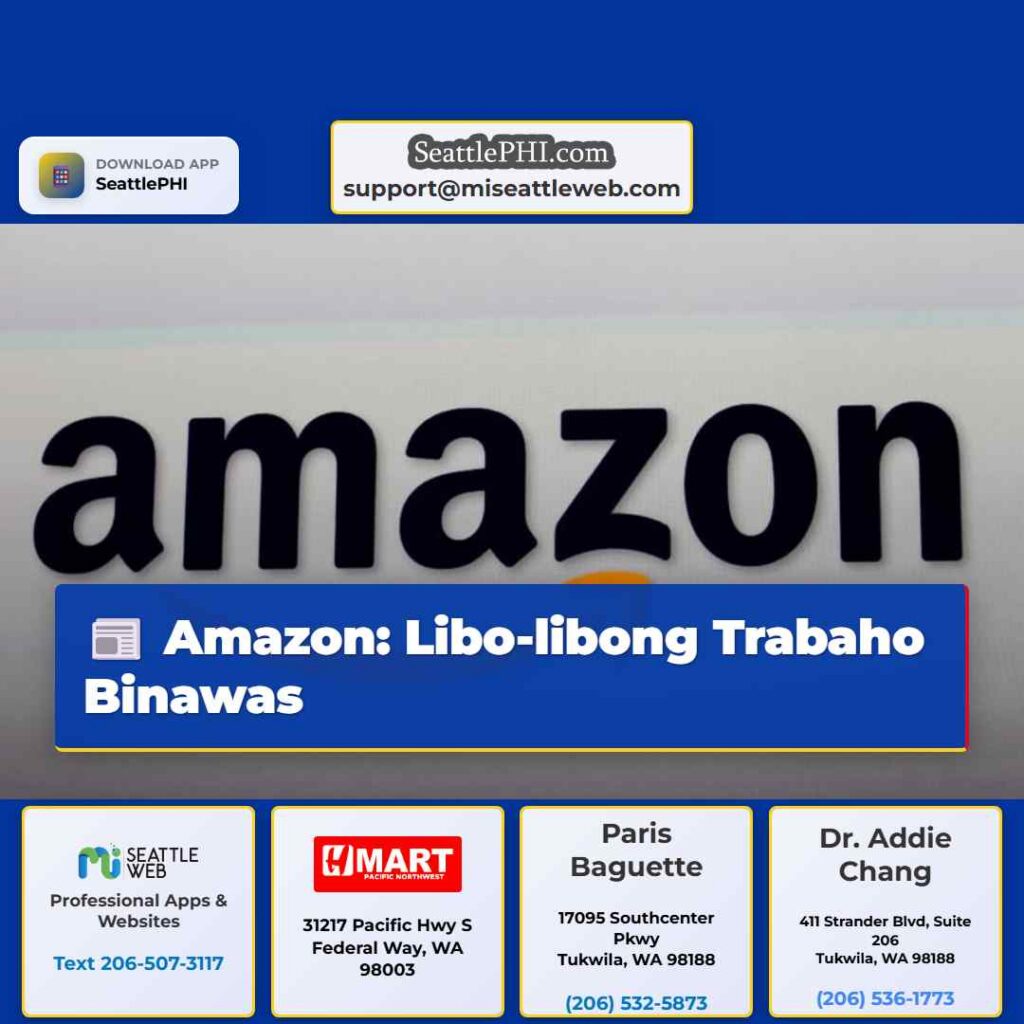 Amazon: Libo-libong Trabaho Binawas