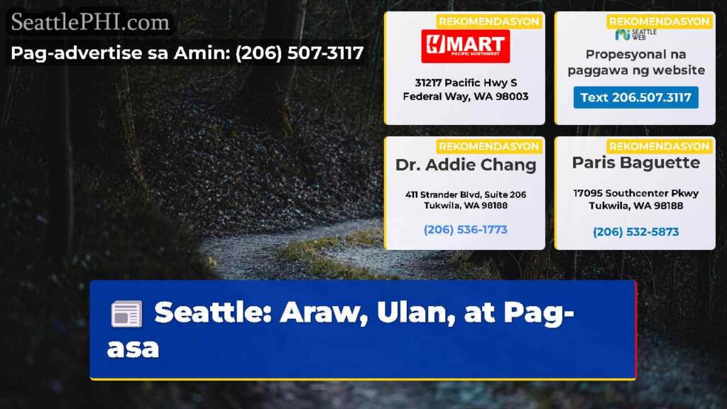 Seattle: Araw, Ulan, at Pag-asa