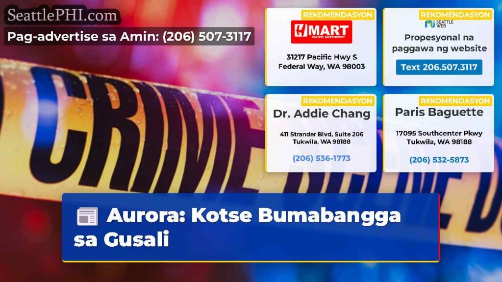 Aurora: Kotse Bumabangga sa Gusali