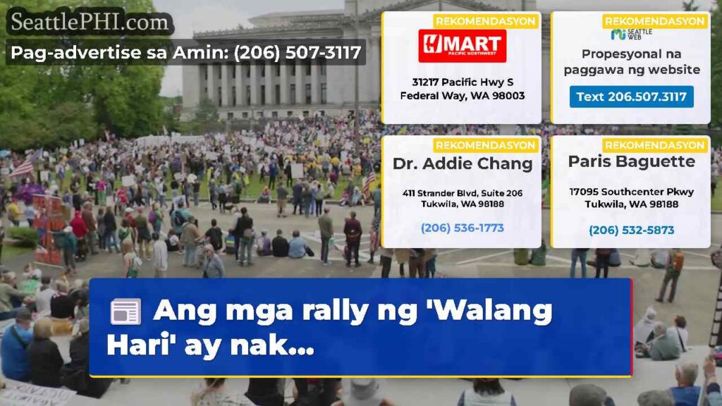 Ang mga rally ng 'Walang Hari' ay nak...