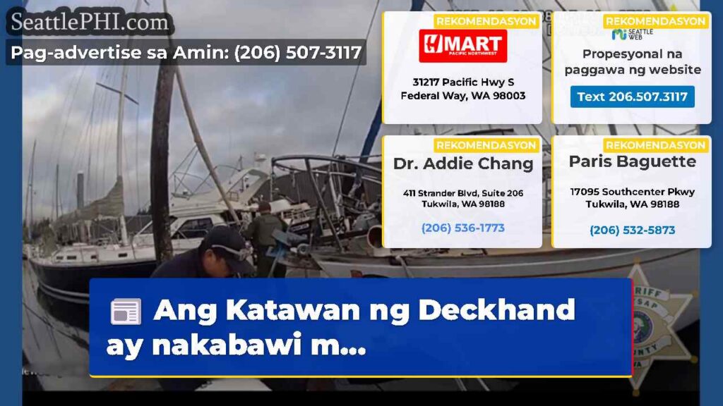 Ang Katawan ng Deckhand ay nakabawi m...