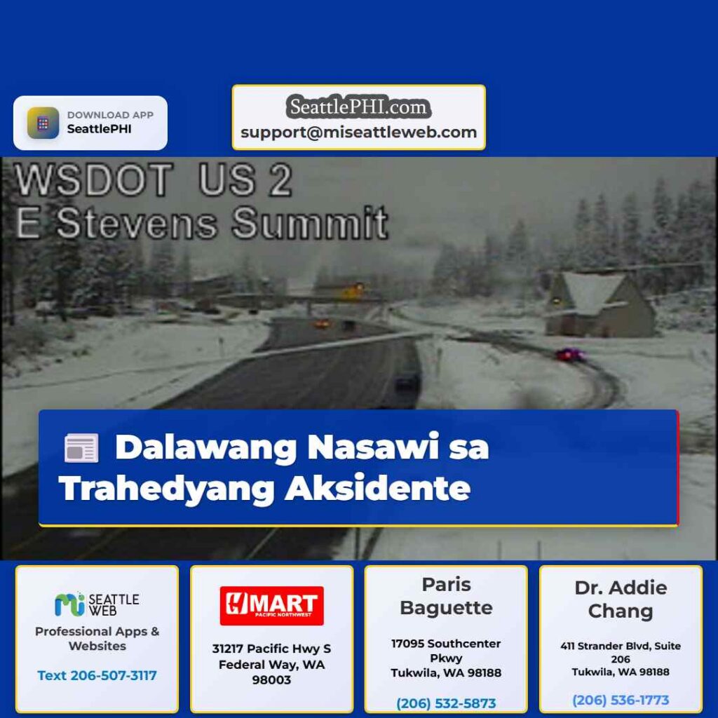 Dalawang Nasawi sa Trahedyang Aksidente