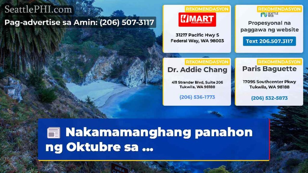 Nakamamanghang panahon ng Oktubre sa ...