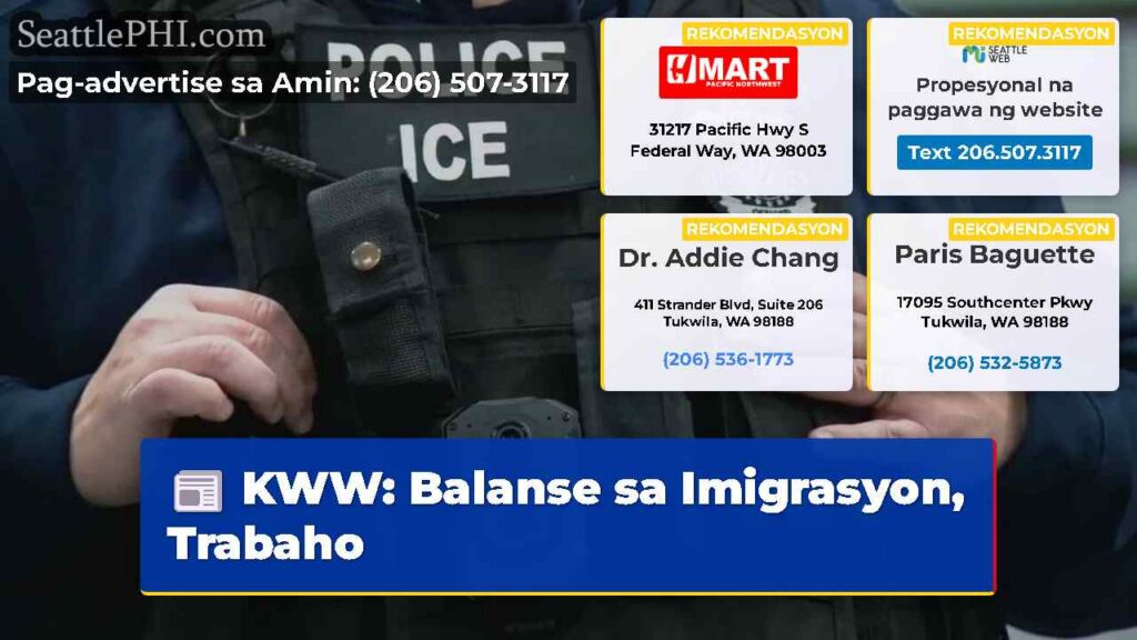 KWW: Balanse sa Imigrasyon, Trabaho