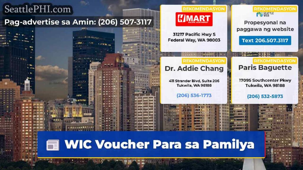 WIC Voucher Para sa Pamilya