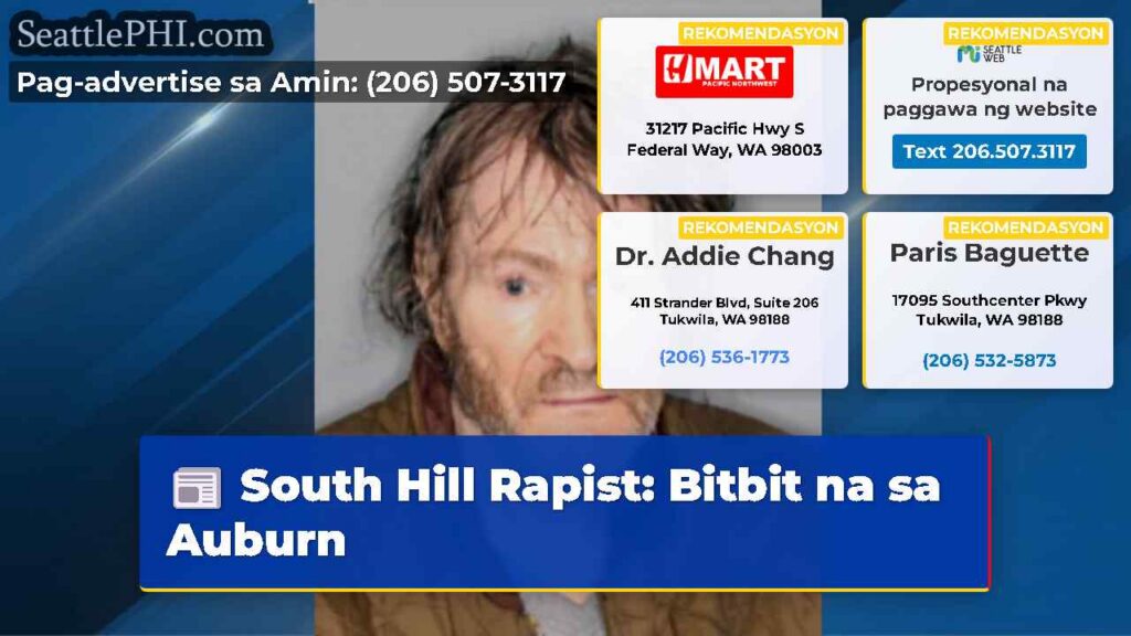 South Hill Rapist: Bitbit na sa Auburn