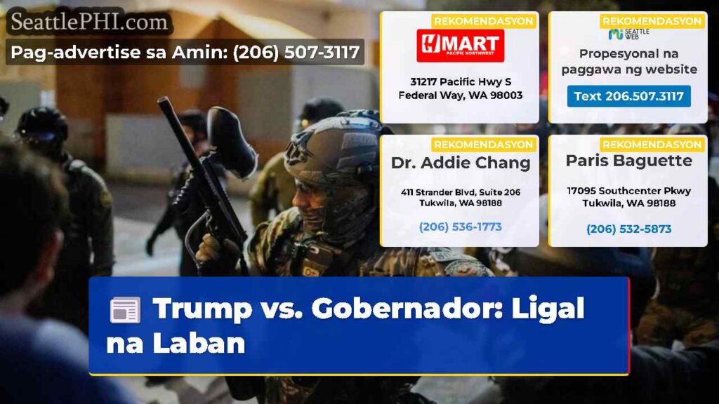 Trump vs. Gobernador: Ligal na Laban