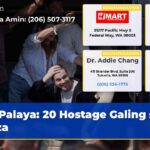 Palaya 20 Hostage Galing sa Gaza