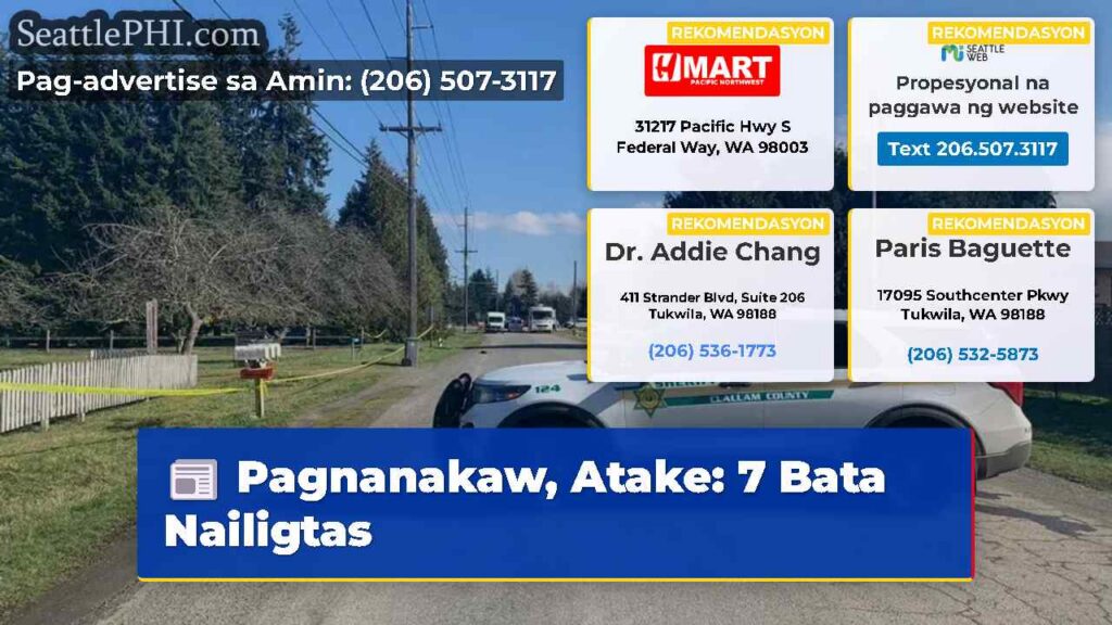 Pagnanakaw, Atake: 7 Bata Nailigtas