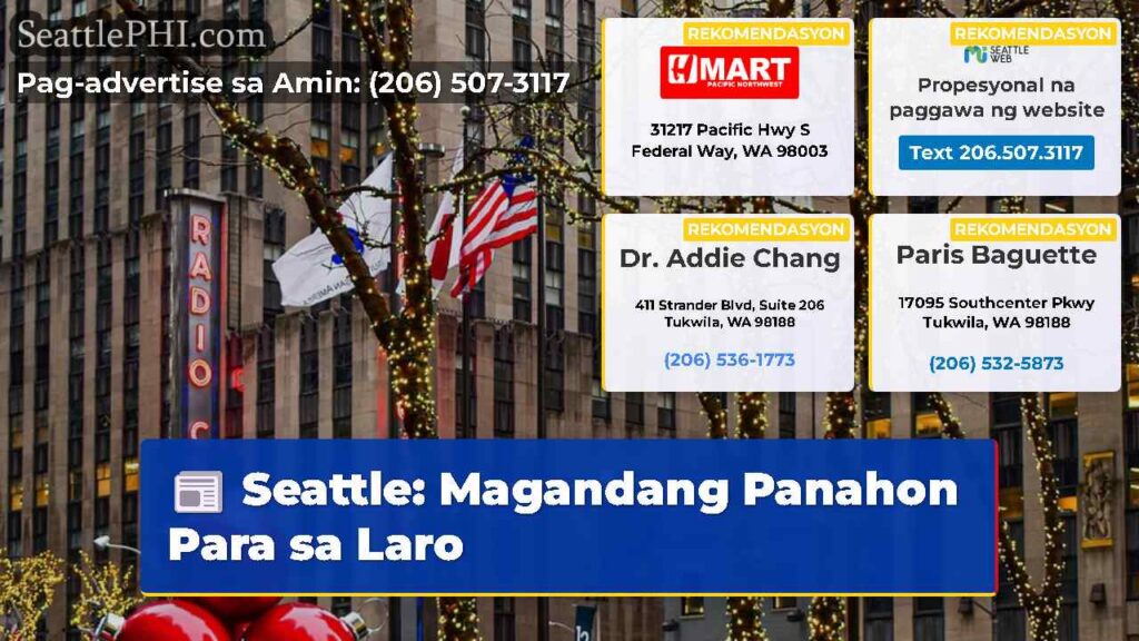 Seattle: Magandang Panahon Para sa Laro