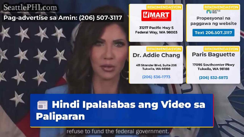Hindi Ipalalabas ang Video sa Paliparan