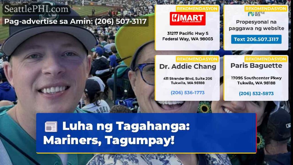 Luha ng Tagahanga: Mariners, Tagumpay!