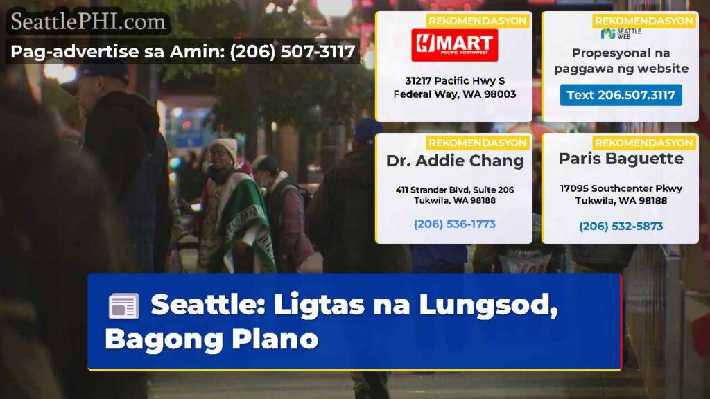 Seattle: Ligtas na Lungsod, Bagong Plano