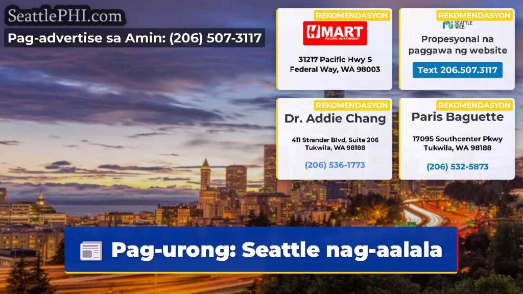 Pag-urong: Seattle nag-aalala