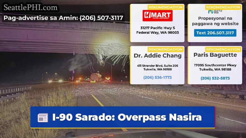 I-90 Sarado: Overpass Nasira