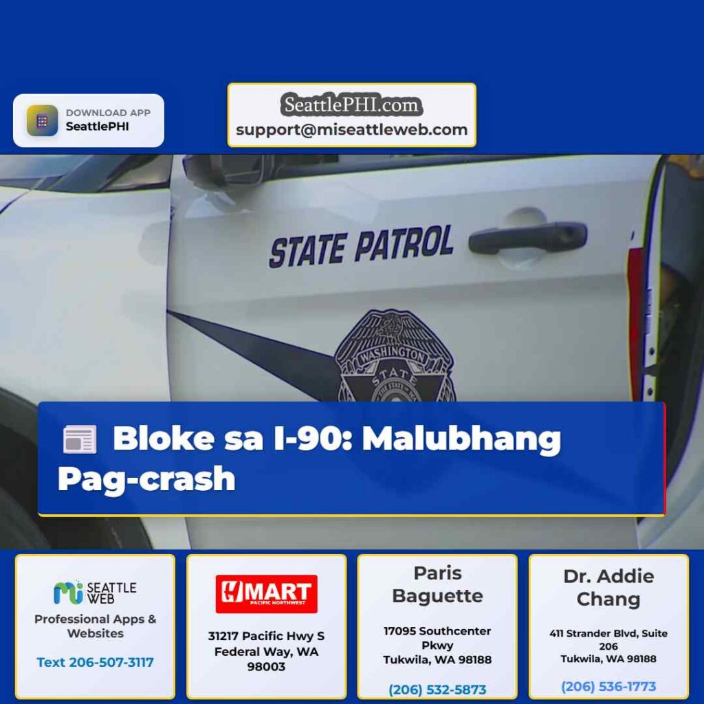 Bloke sa I-90: Malubhang Pag-crash
