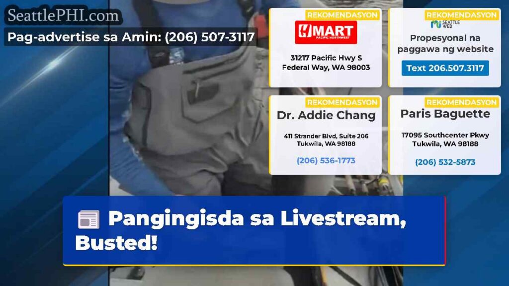 Pangingisda sa Livestream, Busted!