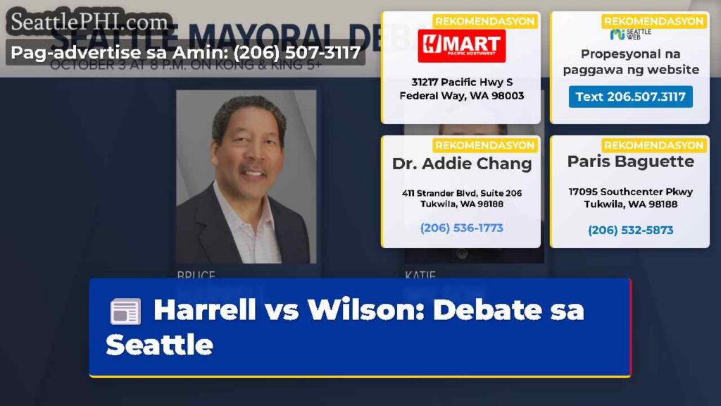 Harrell vs Wilson: Debate sa Seattle