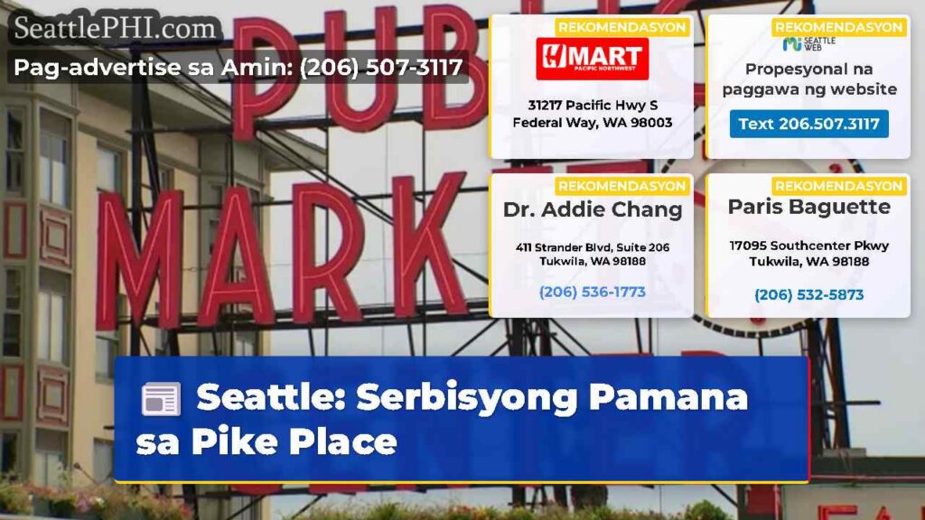 Seattle: Serbisyong Pamana sa Pike Place