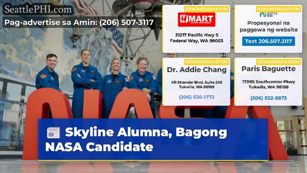 Skyline Alumna, Bagong NASA Candidate