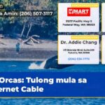 Orcas Tulong mula sa Internet Cable