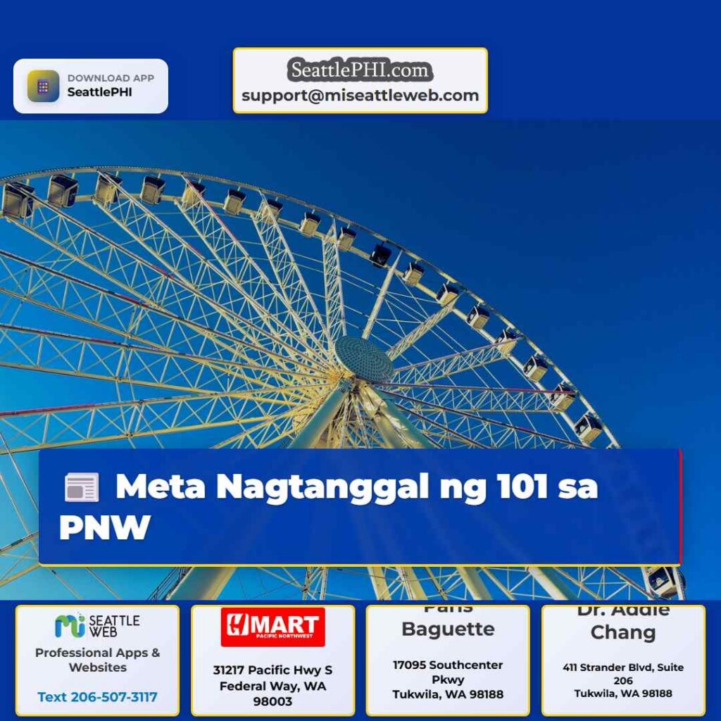 Meta Nagtanggal ng 101 sa PNW