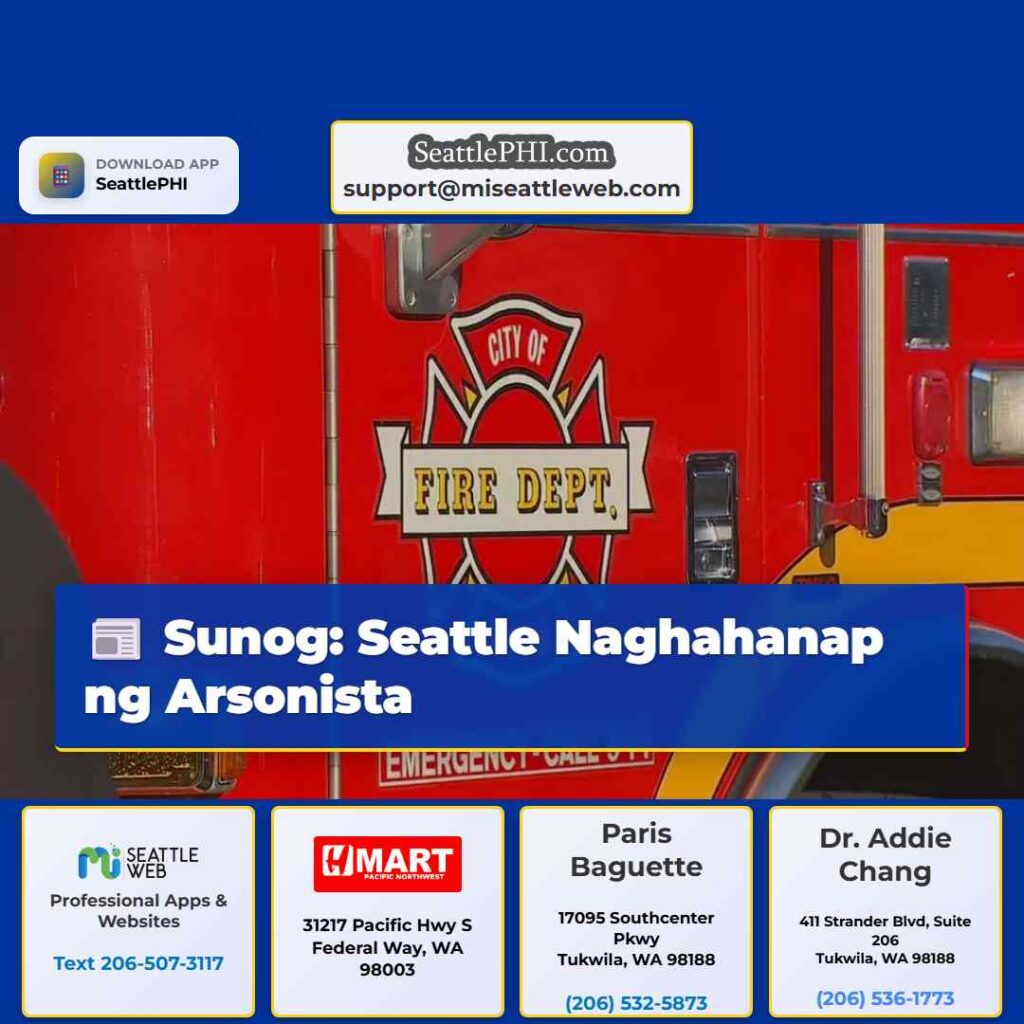 Sunog: Seattle Naghahanap ng Arsonista