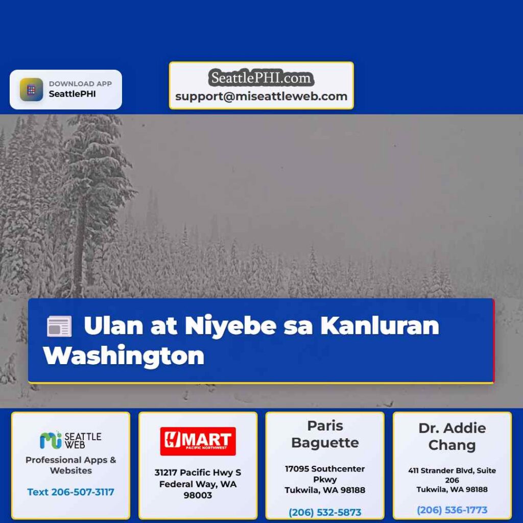 Ulan at Niyebe sa Kanluran Washington