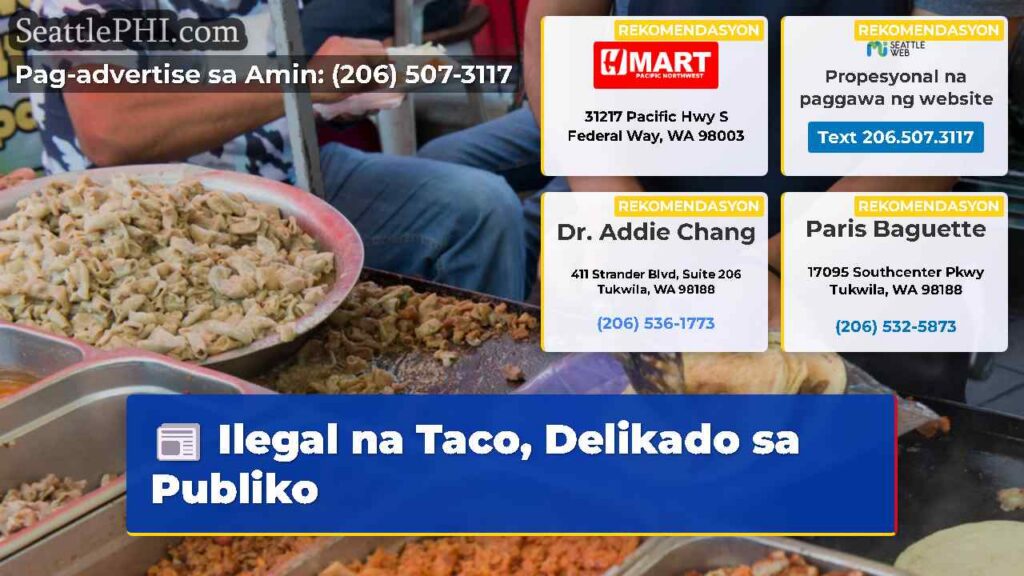 Ilegal na Taco, Delikado sa Publiko