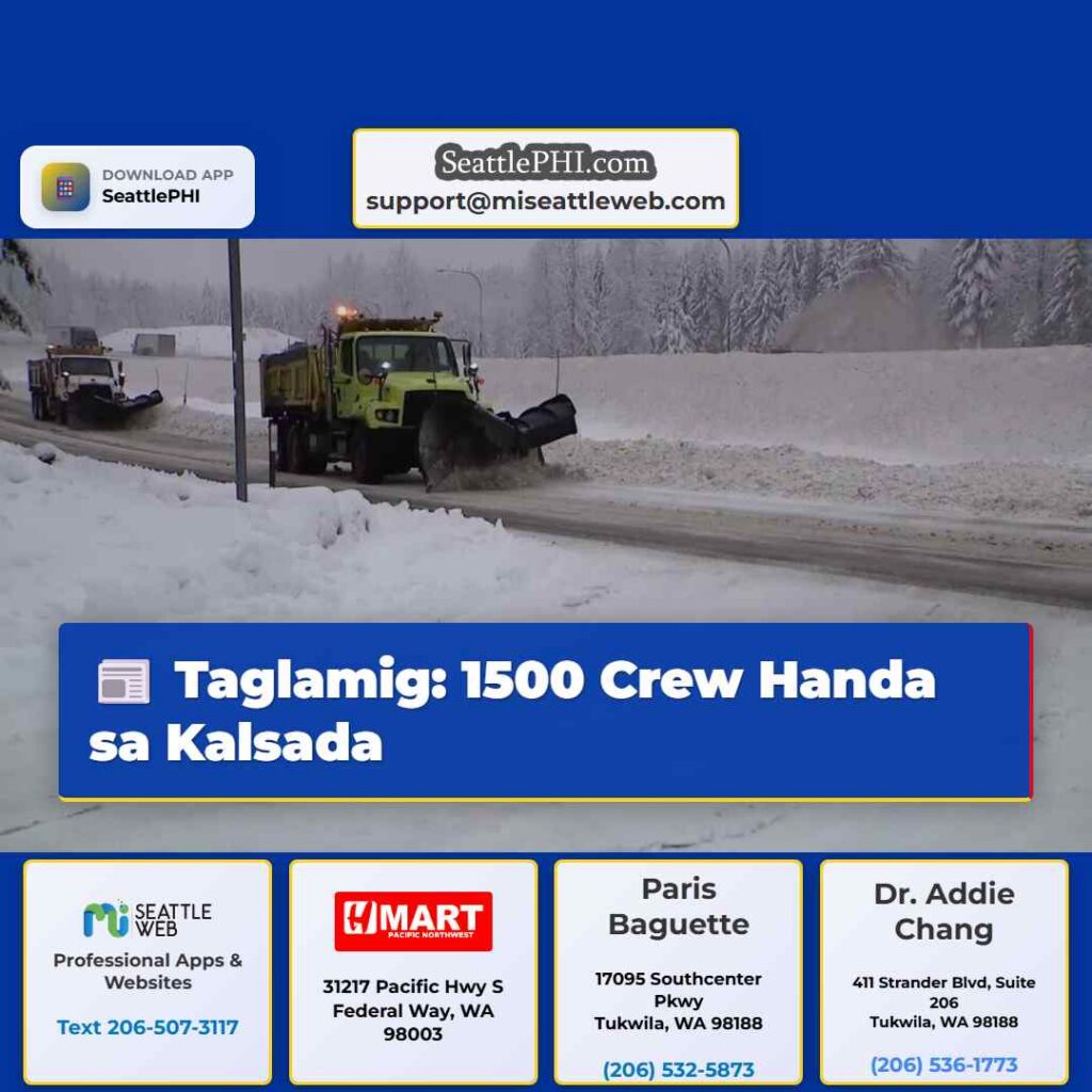 Taglamig: 1500 Crew Handa sa Kalsada