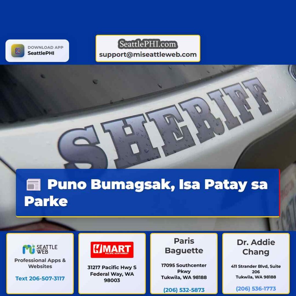 Puno Bumagsak, Isa Patay sa Parke