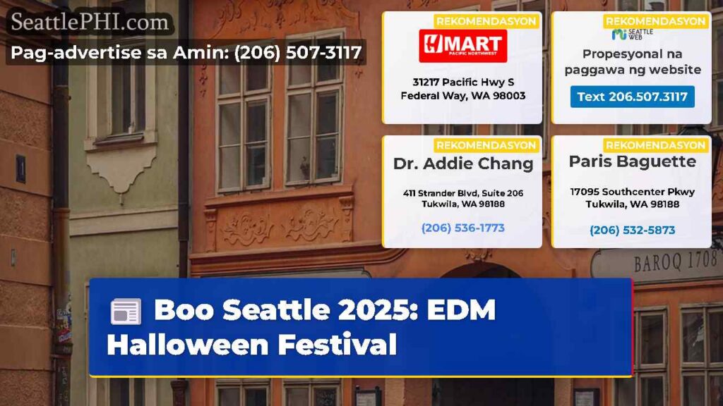 Boo Seattle 2025: EDM Halloween Festival