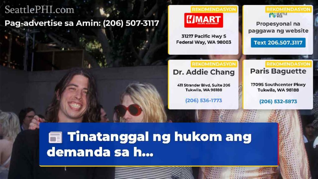 Tinatanggal ng hukom ang demanda sa h...