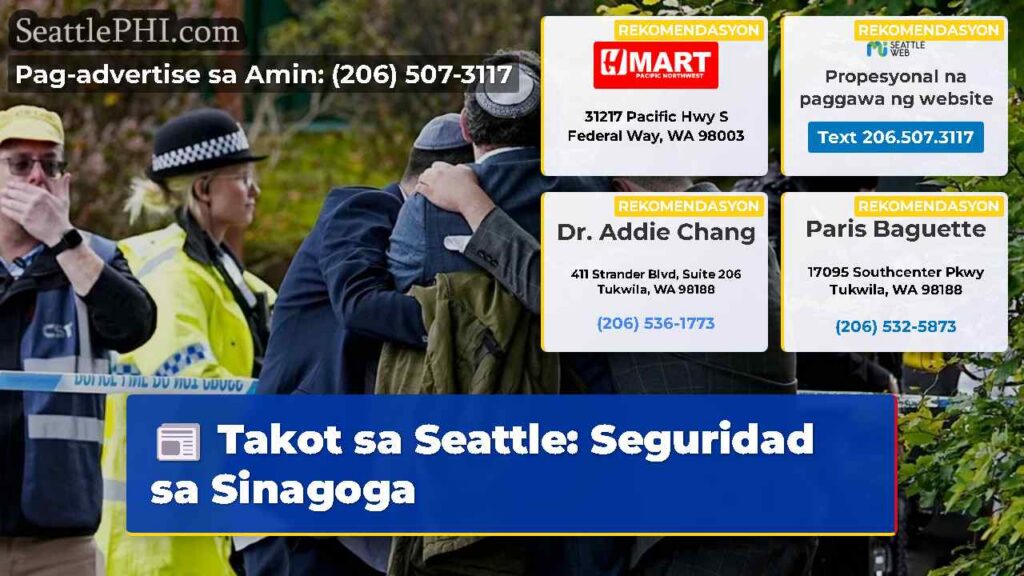 Takot sa Seattle: Seguridad sa Sinagoga