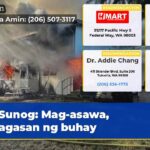 Sunog Mag-asawa nalagasan ng buhay