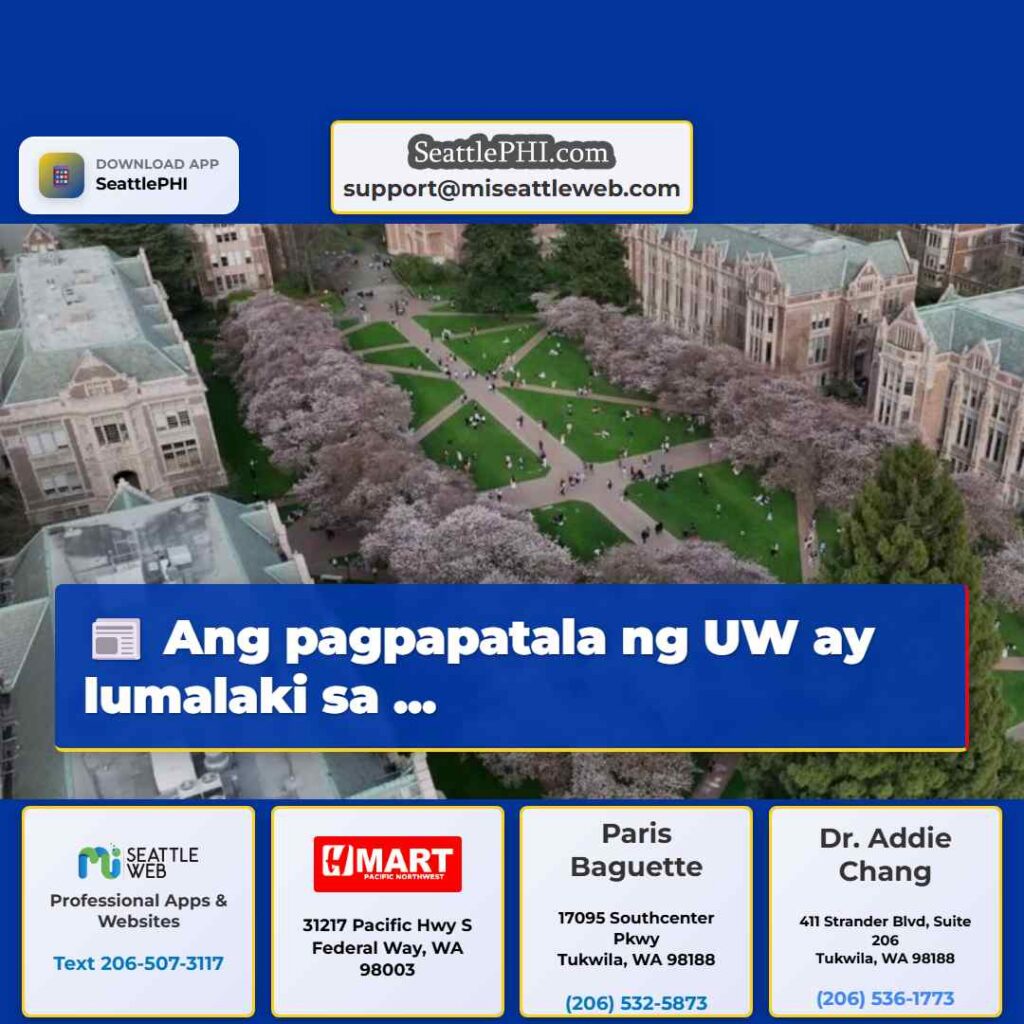 Ang pagpapatala ng UW ay lumalaki sa ...