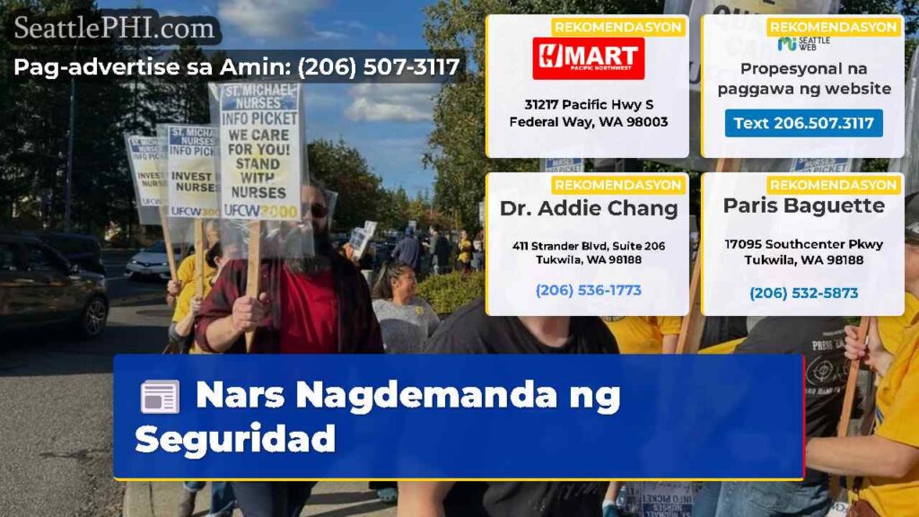 Nars Nagdemanda ng Seguridad