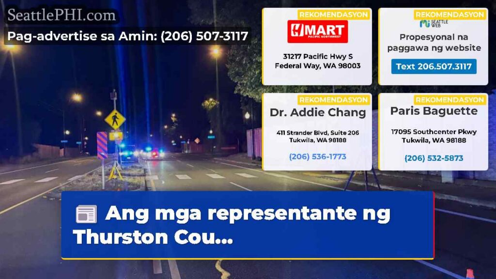 Ang mga representante ng Thurston Cou...